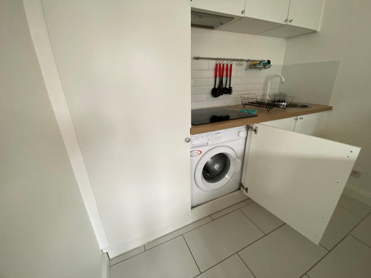 Studio Morgane-Balcon Couvert-Wifi-Pres Centre-Linge Et Menage رانس المظهر الخارجي الصورة